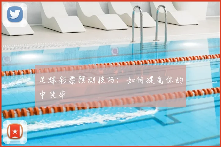足球彩票预测技巧：如何提高你的中奖率